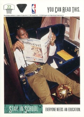 1991 Upper Deck Michael Jordan #22 Basketball Card