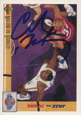 1991 Upper Deck Malone vs. Barkley #31 Basketball Card