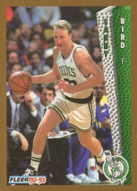 1992 Fleer Larry Bird #11 Basketball Card