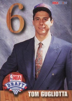1992 Hoops Draft Redemption Tom Gugliotta #E Basketball Card