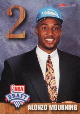 1992 Hoops Draft Redemption Alonzo Mourning #B Basketball Card