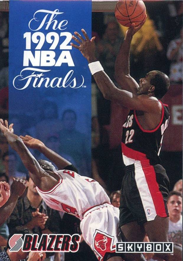 1992 Skybox Clyde Drexler #315 Basketball Card