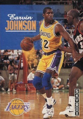 1992 Skybox Magic Johnson #358 Basketball Card
