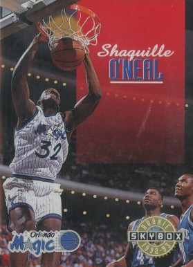 1992 Skybox Shaquille O'Neal #382 Basketball Card