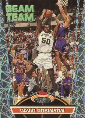 1992 Stadium Club Beam Team David Robinson #20 Basketball Card