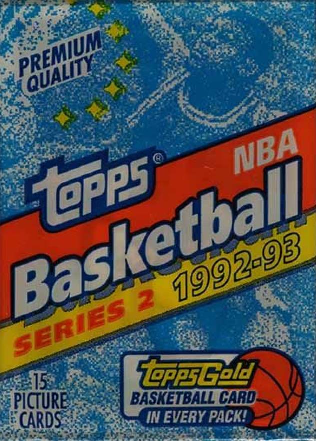 1992 Topps Cello Pack #CP Basketball Card