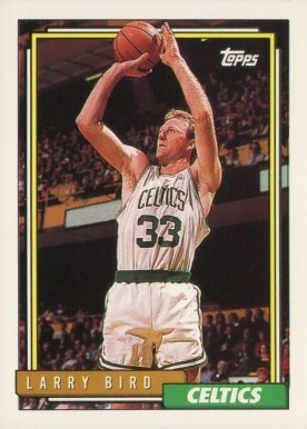 1992 Topps Larry Bird #1 Basketball Card