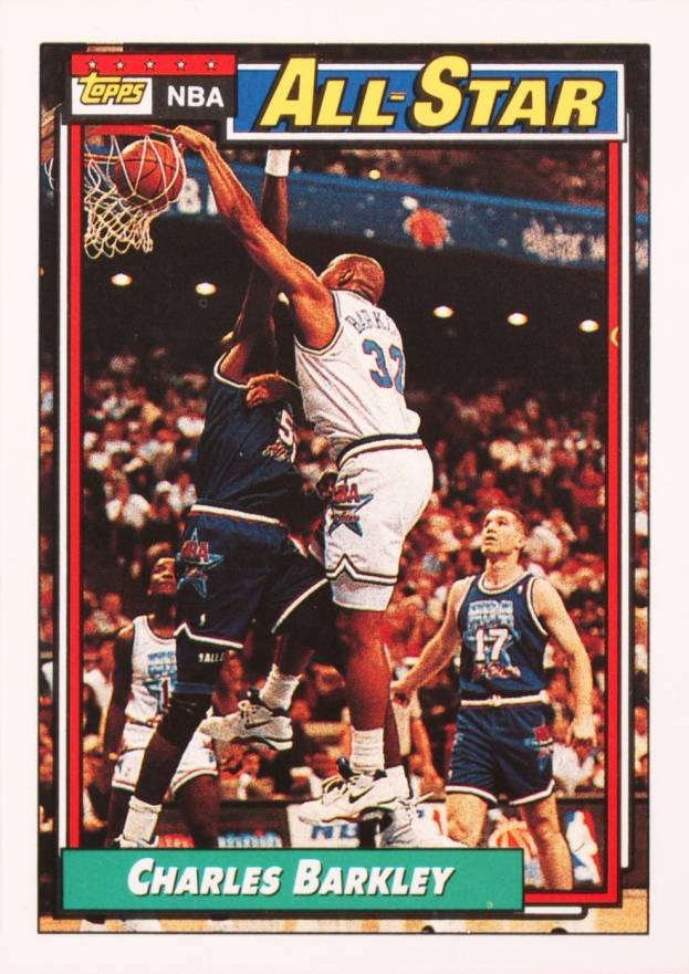 1992 Topps Charles Barkley #107 Basketball Card
