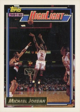 1992 Topps Gold Michael Jordan #3 Basketball Card