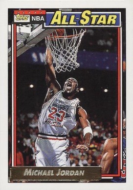 1992 Topps Gold Michael Jordan #115 Basketball Card