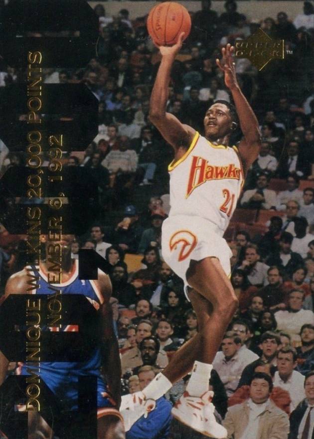 1992 Upper Deck Dominique Wilkins/Michael Jordan #SP2 Basketball Card