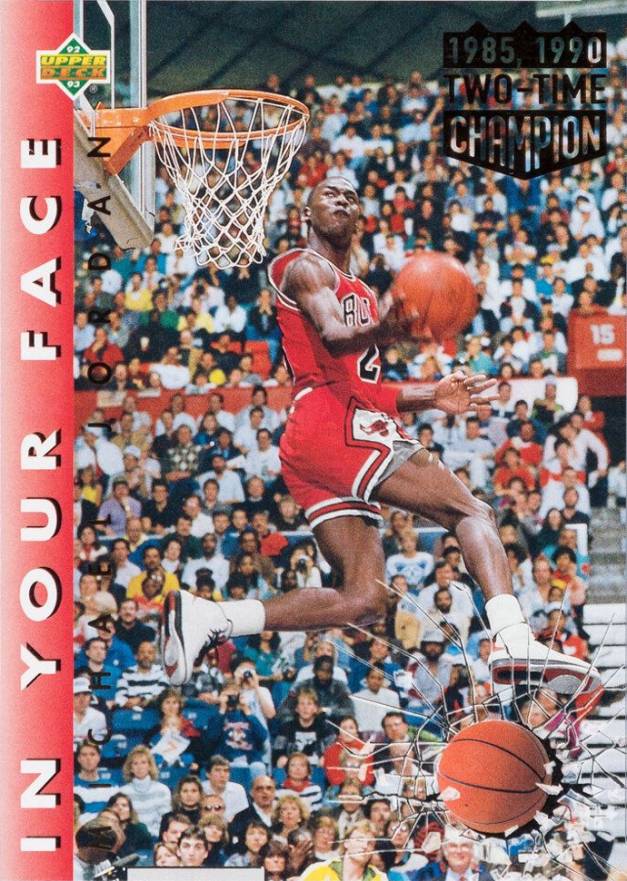 1992 Upper Deck In your face #453 Basketball Card