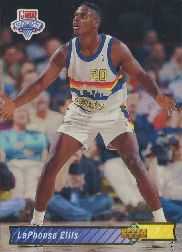 1992 Upper Deck LaPhonso Ellis #4 Basketball Card