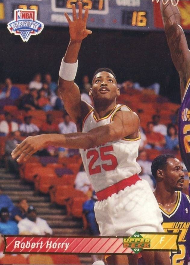 1992 Upper Deck Robert Horry #7 Basketball Card