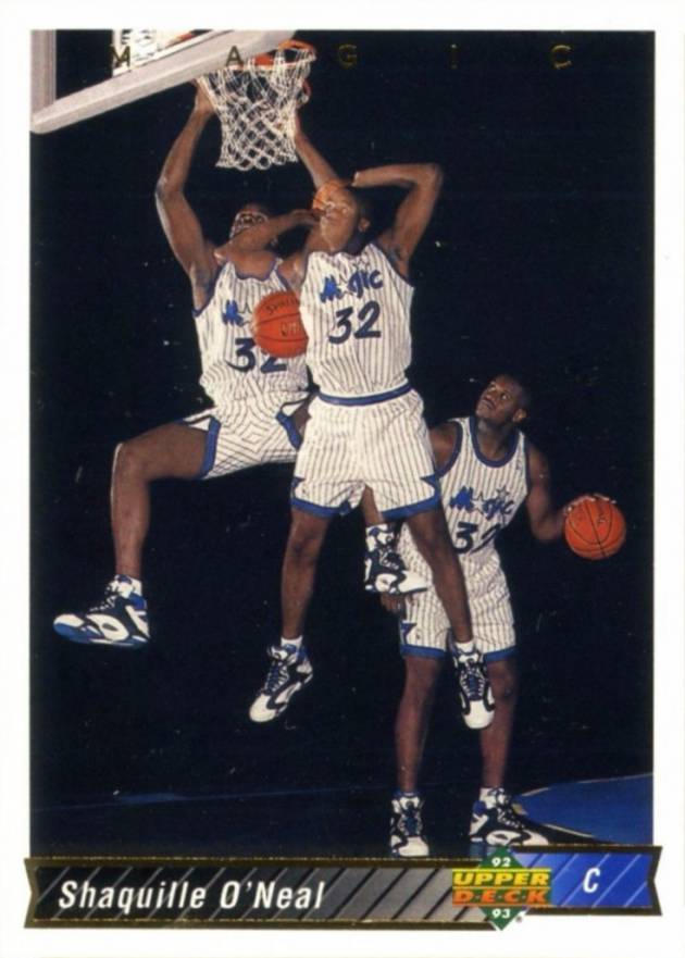 1992 Upper Deck International Shaquille O'Neal #220 Basketball Card