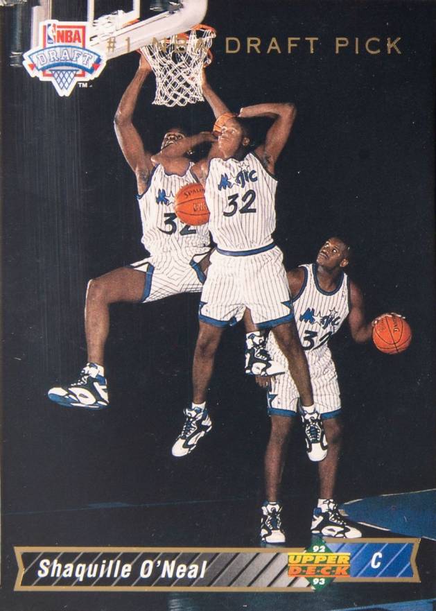 1992 Upper Deck Shaquille O'Neal #1 Basketball Card