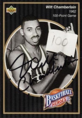 1992 Upper Deck Wilt Chamberlain Heroes 1962 100-Point Game #13 Basketball Card