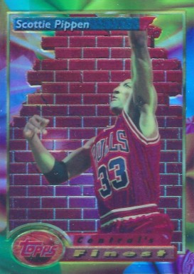 1993 Finest Scottie Pippen #105 Basketball Card