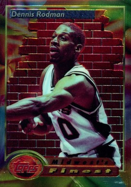 1993 Finest Dennis Rodman #113 Basketball Card