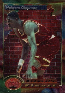 1993 Finest Hakeem Olajuwon #115 Basketball Card