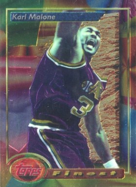1993 Finest Karl Malone #215 Basketball Card