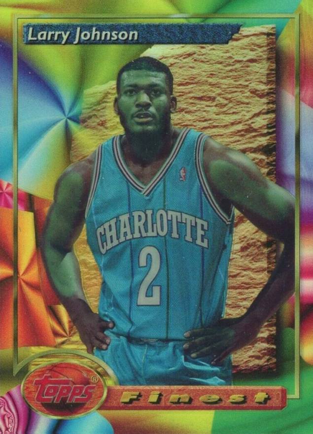 1993 Finest Larry Johnson #162 Basketball Card