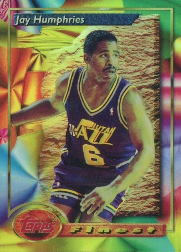 1993 Finest Jay Humphries #67 Basketball Card