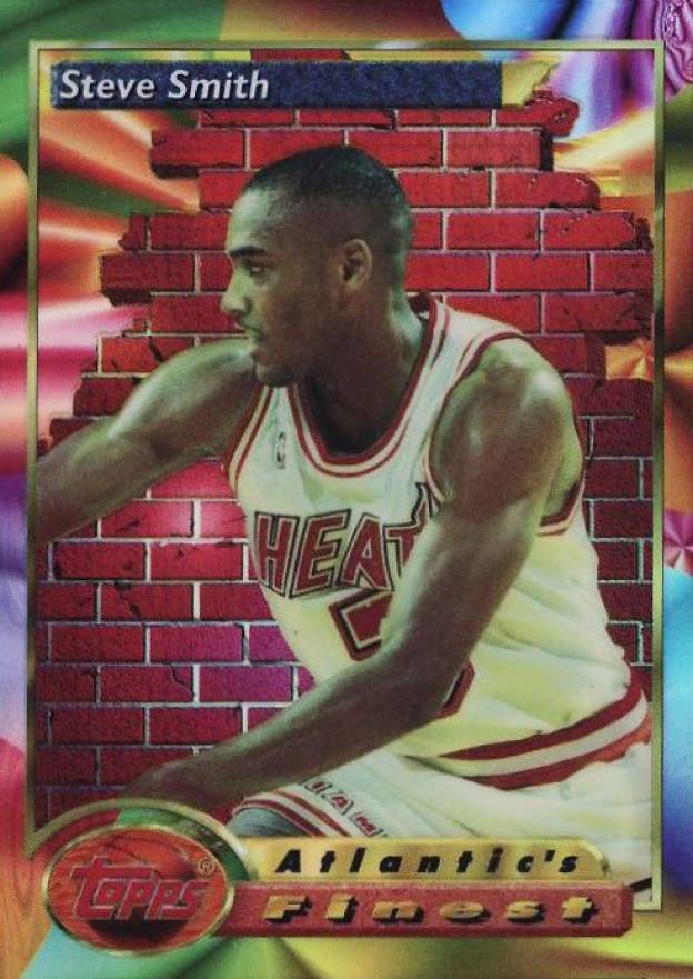 1993 Finest Steve Smith #97 Basketball Card