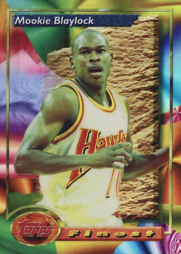 1993 Finest Mookie Blaylock #135 Basketball Card
