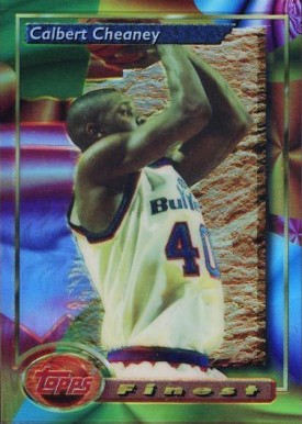 1993 Finest Calbert Cheaney #84 Basketball Card