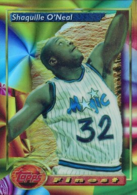1993 Finest Shaquille O'Neal #3 Basketball Card