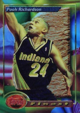 1993 Finest Pooh Richardson #33 Basketball Card