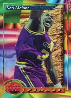 1993 Finest Karl Malone #215 Basketball Card