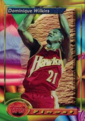 1993 Finest Dominique Wilkins #163 Basketball Card