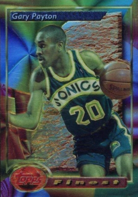 1993 Finest Gary Payton #140 Basketball Card