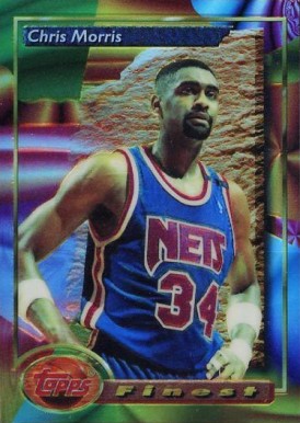 1993 Finest Chris Morris #48 Basketball Card