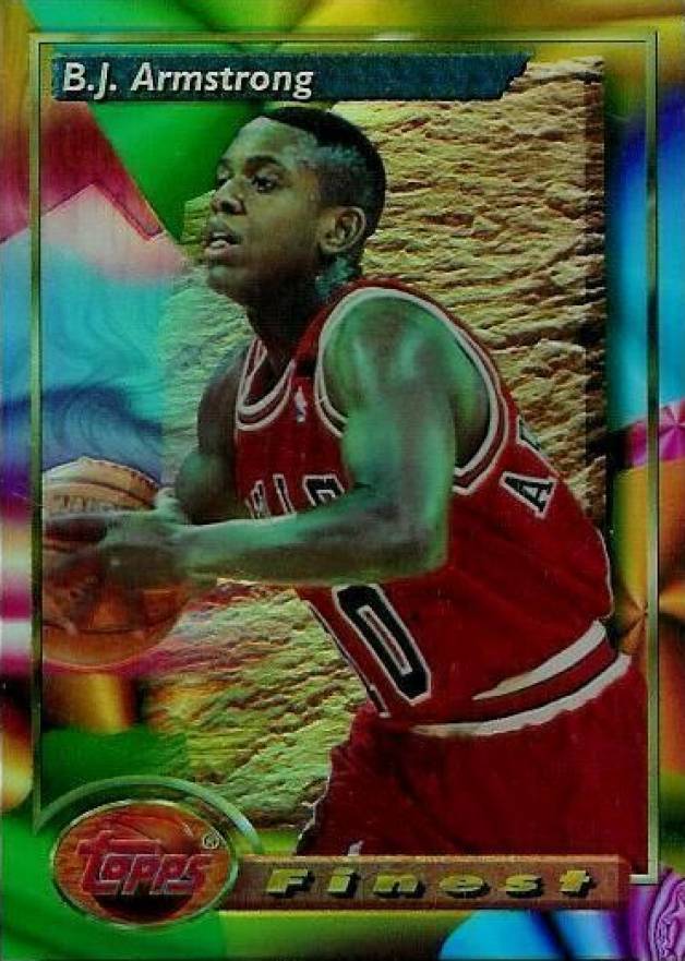 1993 Finest B.J. Armstrong #62 Basketball Card