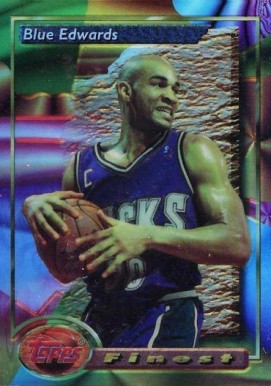 1993 Finest Blue Edwards #73 Basketball Card