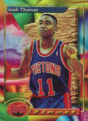 1993 Finest Isiah Thomas #87 Basketball Card