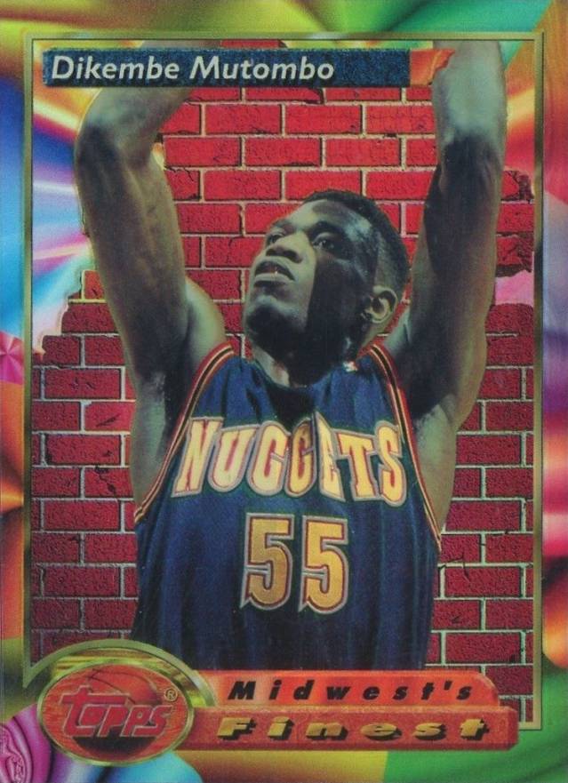 1993 Finest Dikembe Mutombo #119 Basketball Card