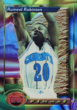 1993 Finest Rumeal Robinson #206 Basketball Card