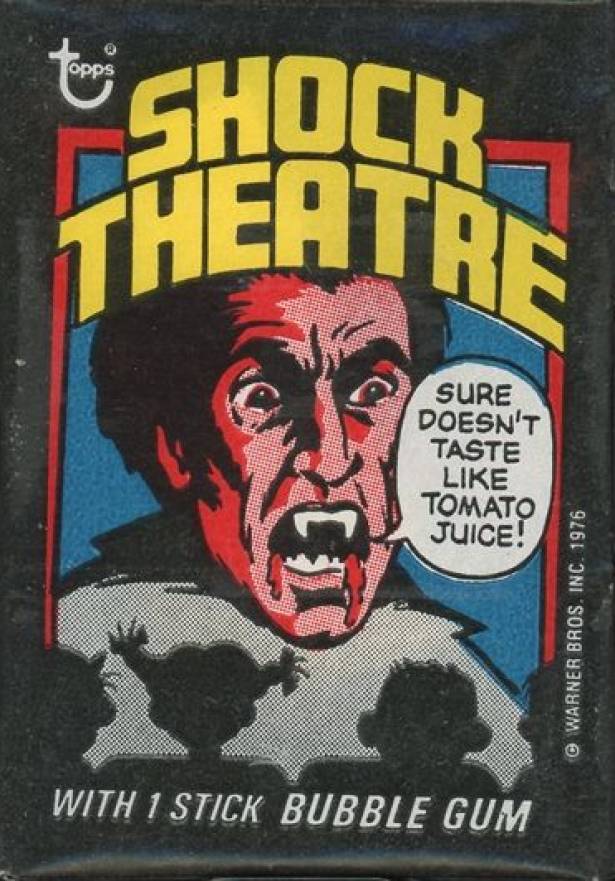 1975 Topps Shock Theater Wax Pack #WP Non-Sports Card