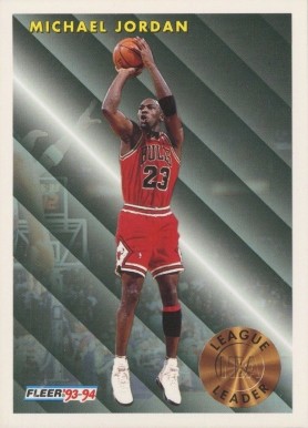 1993 Fleer Michael Jordan #224 Basketball Card