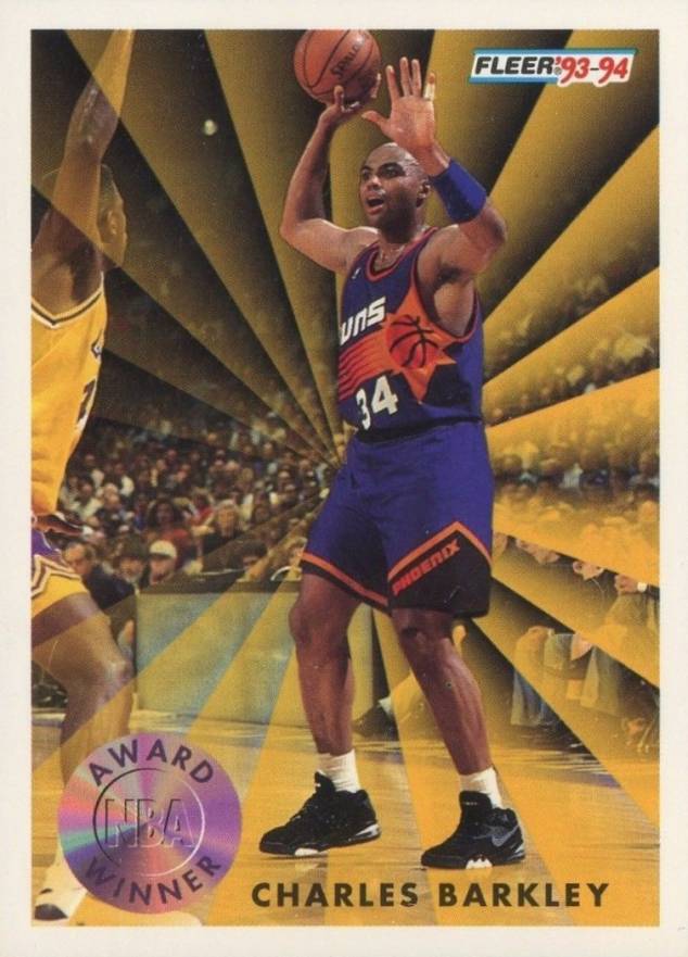 1993 Fleer Charles Barkley #229 Basketball Card
