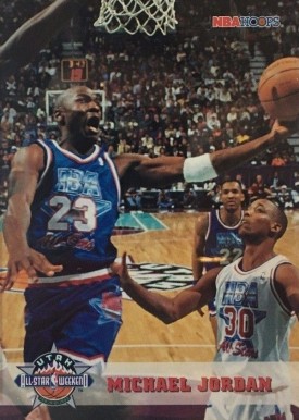 1993 Hoops Michael Jordan #257 Basketball Card