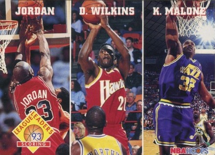 1993 Hoops Scoring Leaders #283 Basketball Card