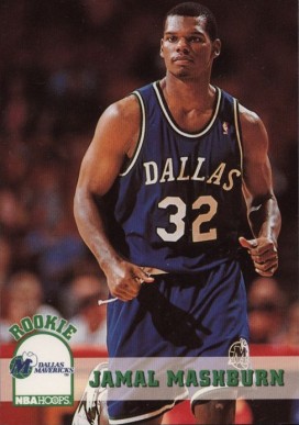 1993 Hoops Jamal Mashburn #323 Basketball Card
