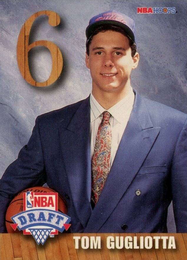 1993 Hoops Tom Gugliotta #E Basketball Card