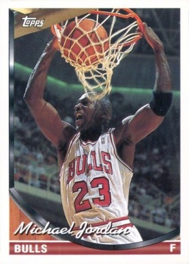 1993 Topps Michael Jordan #23 Basketball Card
