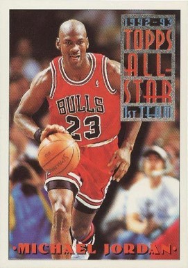 1993 Topps Michael Jordan #101 Basketball Card